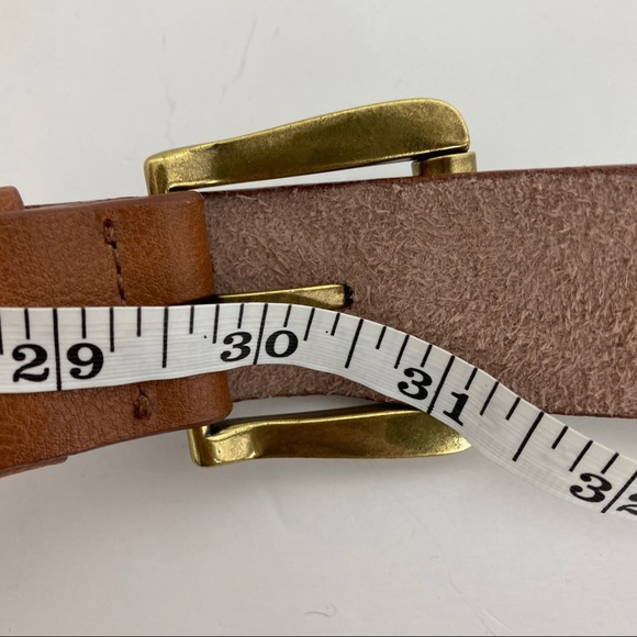 Jessica Simpson Leather Embroidered Boho Belt - Picture 3 of 8